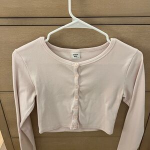 Sunday Best Light Pink Button Down Top